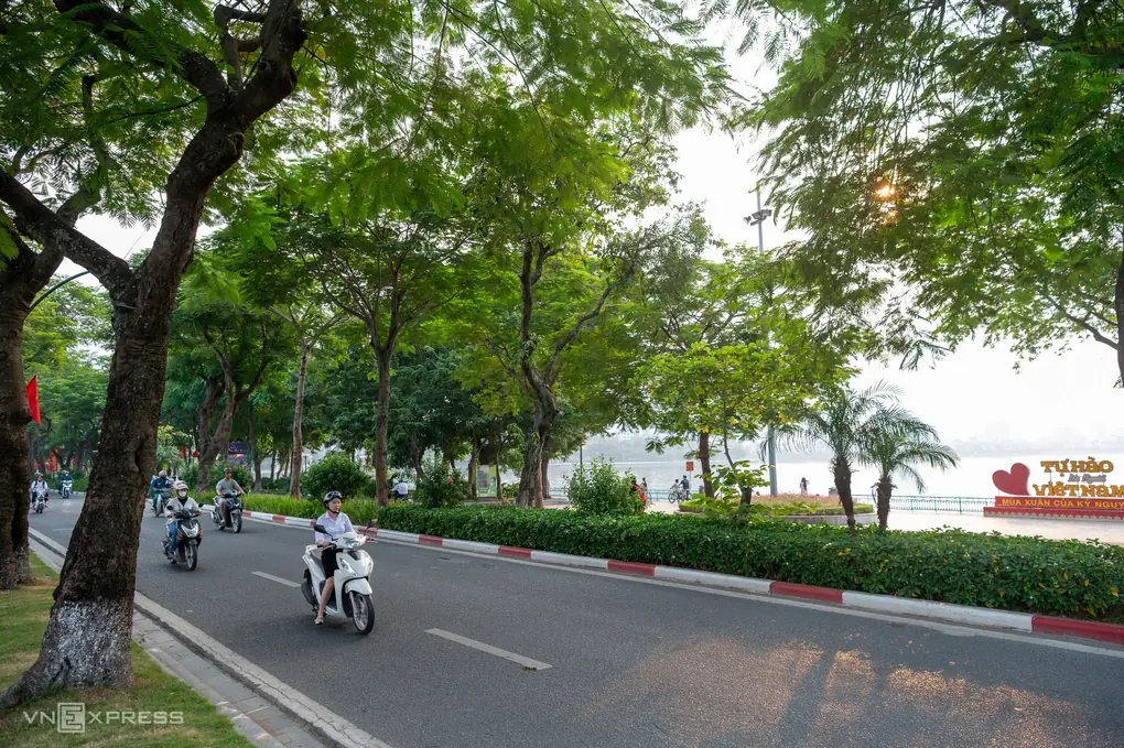 Đường Thanh Niên tháng 10/2026. Ảnh: Thế Bằng