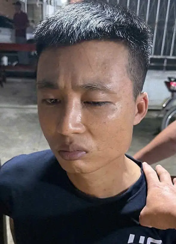 Bị án Lê Văn Cường. Ảnh: Công an Khánh Hòa
