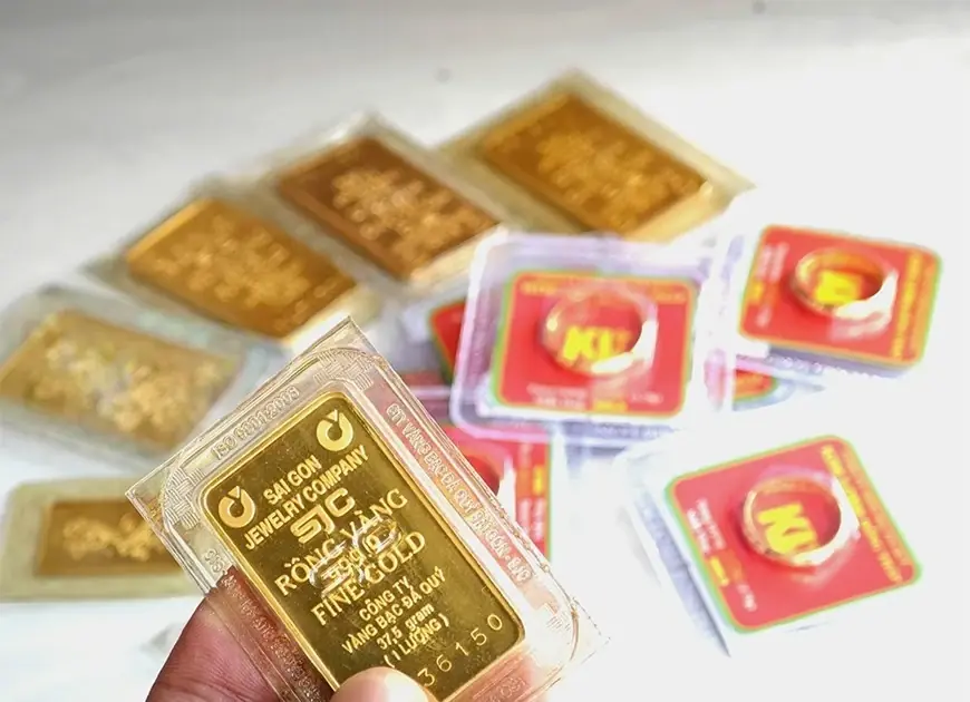 Giá vàng quay đầu giảm sau 1 ngày tăng mạnh