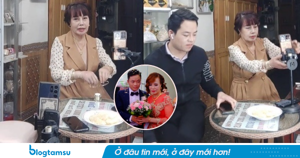 Cô dâu Thu Sao lần đầu livestream không dùng app, để lộ biến chứng thẩm mỹ