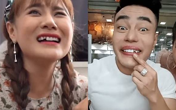 Sao Việt gặp sự cố "dở khóc dở cười" khi đang livestream thì bị rơi răng