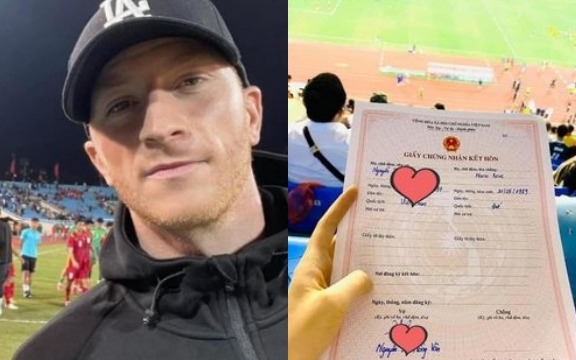 "Fan cuồng" muốn xin chữ ký siêu sao Marco Reus của Dortmund vào giấy kết hôn