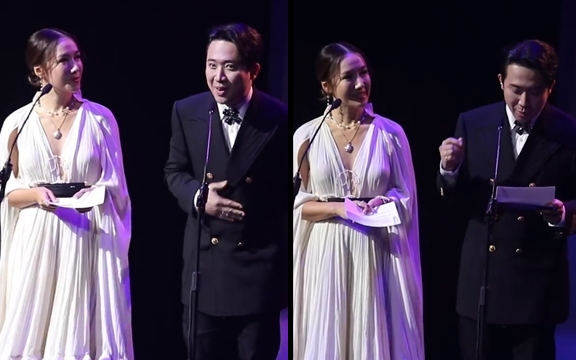 Trấn Thành đại diện Việt Nam trao Asian TV Awards 2022, đến màn phát biểu Tiếng Anh thì netizen chỉ biết h.á h.ốc