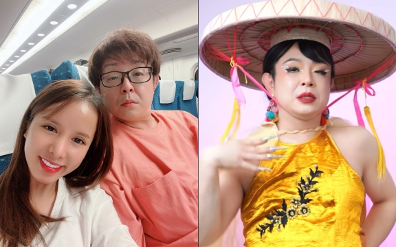 Bà Nhân Vlog bắt chồng giả gái đu trend biến hình "Thị Mầu"