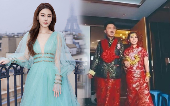 Hình ảnh hiếm hoi trong đám cưới của Thái Thiên Phượng và chồng thời quá khứ: Cô dâu vàng nặng trĩu cổ