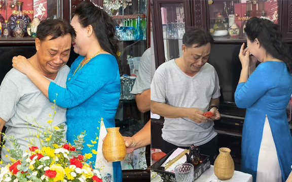 Cô dâu 61 tuổi khóc ngh.ẹn ngày lấy chồng khi nhận quà ba mẹ để dành