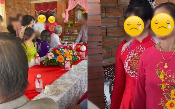 Cô dâu Tây Ninh không chịu ra làm lễ vì chú rể thất hứa 3,3 cây vàng