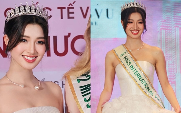 Á hậu Phương Nhi được dự đoán sẽ ẵm vương miện Miss International 2023