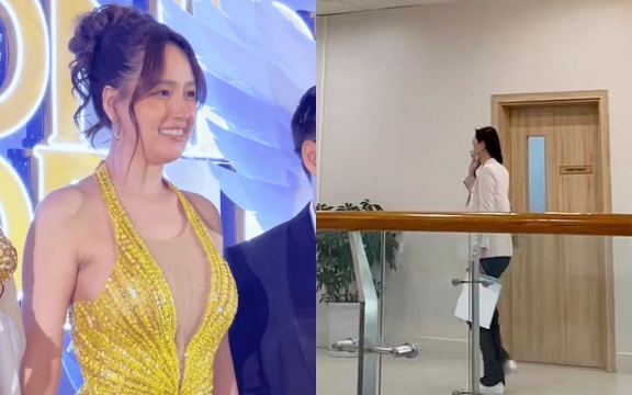 Hoa hậu Vbiz vướng tin đồn bí mật sinh con cho đại gia: Từng lộ ảnh nghi đi khám thai