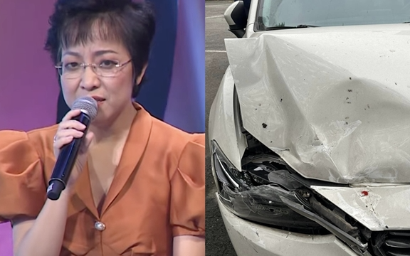 MC Thảo Vân gặp tai nạn giao thông, tình hình sức khỏe thế nào?