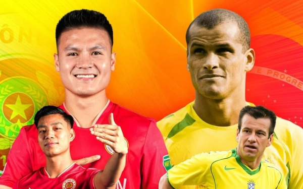 Đội bóng Việt Nam so tài với các ngôi sao Brazil ở SVĐ Hàng Đẫy, QBV thế giới cũng góp mặt
