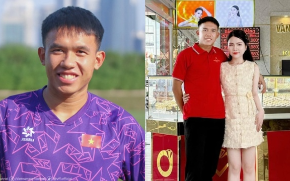 Sao U23 Việt Nam cưa đổ cô chủ tiệm vàng: Mối tình năm 17 tuổi giờ nổi tiếng vẫn trách nhiệm, tình cảm