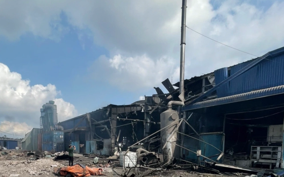 Nổ bình hơi ở xưởng sản xuất gỗ, 6 người qua đời ở Đồng Nai