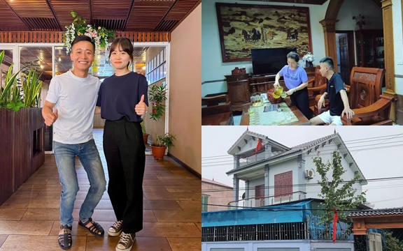 Quang Linh Vlogs ở châu Phi sống giản dị, báo hiếu cha mẹ quê Nghệ An bằng biệt thự
