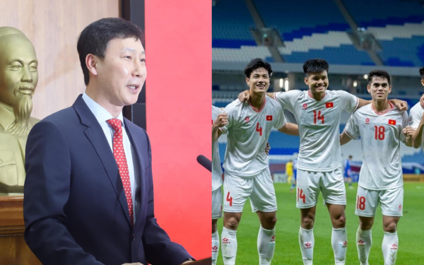 HLV Kim Sang Sik nhận tin không thể vui hơn từ U23 Việt Nam