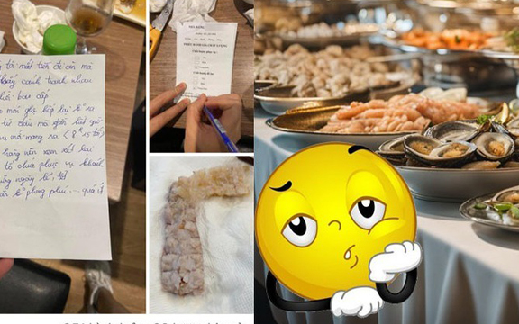 Bỏ 500k ăn buffet tại nhà hàng nổi tiếng Hà Nội, thực khách phải tranh nhau cua ghẹ, ăn về bị "tào tháo đuổi"