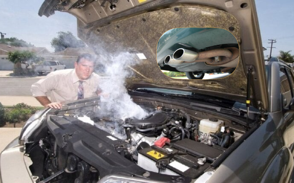 Tắc ống xả nguy hiểm thế nào đến vận hành ô tô?