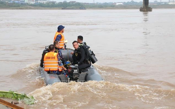 Kết thúc tìm kiếm nạn nhân mất tích do sập cầu Phong Châu