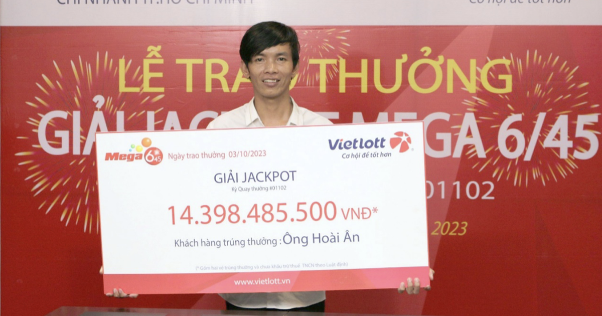 Vừa trúng Vietlott hơn 14 tỉ, chàng trai không đeo mặt nạ nói gì khi thông báo trúng tiếp 4,6 tỉ?