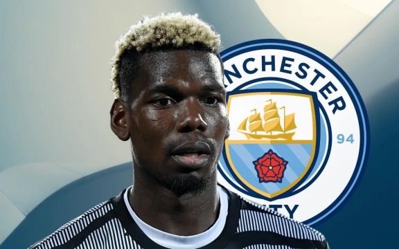 Man City bất ngờ chiêu mộ Paul Pogba