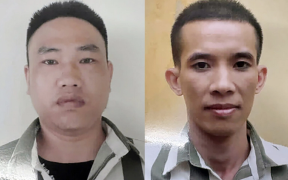Đã bắt được 2 phạm nhân đặc biệt nguy hiểm trốn khỏi trại giam Thanh Xuân