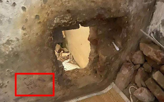 Vụ 2 phạm nhân khoét tường bỏ trốn tại Hà Nội: Phát hiện dòng chữ gây bất ngờ ở hiện trường