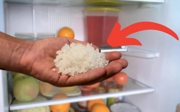 Để nắm muối vào tủ lạnh, công dụng 