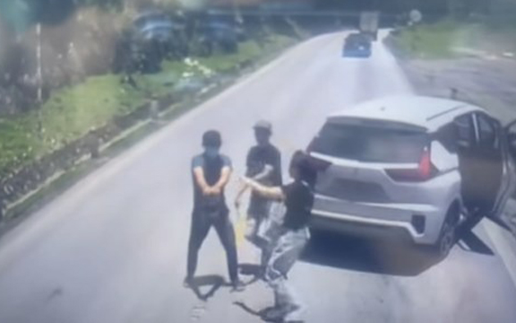 Lời khai ban đầu của hai đối tượng rút súng K54 đe doạ tài xế trên đèo Đá Trắng
