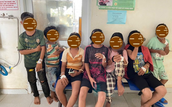 Bắt cóc làm thịt ăn, 9 học sinh ở Gia Lai nhập viện cấp cứu