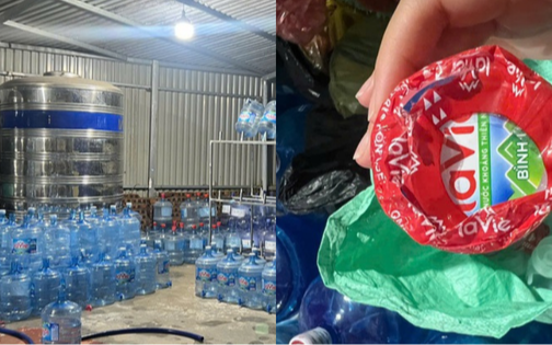 Vụ 20.000 bình nước Lavie giả tuồn đi tiêu thụ khắp nơi ở Hà Nội: Chi phí sản xuất chỉ 10.000 đồng, bán ra 70.000 đồng
