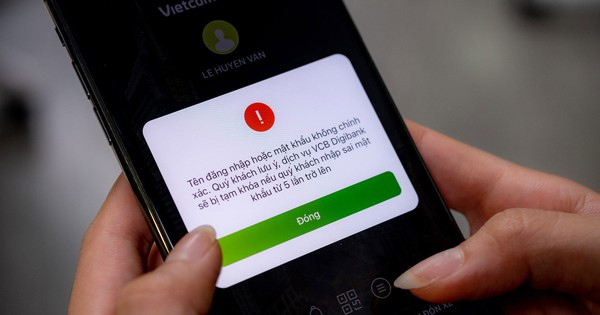 Vietcombank cảnh báo tuyệt đối không đặt mật khẩu kiểu này