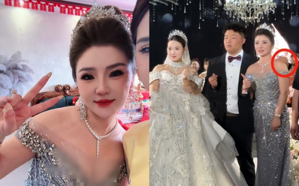 Thân thế mẹ chồng trẻ mặc gợi cảm, tặng con trai G63, vàng đeo trĩu cổ trong đám cưới Thân thế mẹ chồng trẻ mặc gợi cảm, tặng con trai G63, vàng đeo trĩu cổ trong đám cưới