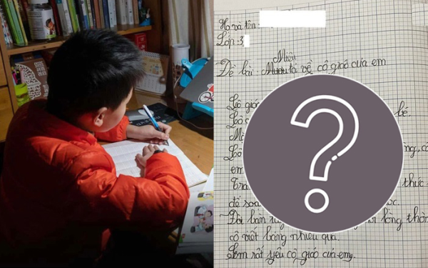 Bài văn tả cô giáo của học sinh lớp 3 khiến cộng đồng mạng cười rớt nước mắt: Thật đến mức... thương cô nhiều hơn! Bài văn tả cô giáo của học sinh lớp 3 khiến cộng đồng mạng cười rớt nước mắt: Thật đến mức... thương cô nhiều hơn!