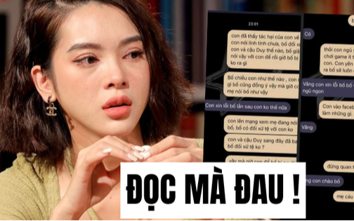 Tôi sốc nghẹn khi đọc tin nhắn con trai Quỳnh Lương gửi bố: Khi một đứa trẻ lặp lại 3 từ này, có gì đó đã sai nghiêm trọng rồi! Tôi sốc nghẹn khi đọc tin nhắn con trai Quỳnh Lương gửi bố: Khi một đứa trẻ lặp lại 3 từ này, có gì đó đã sai nghiêm trọng rồi!