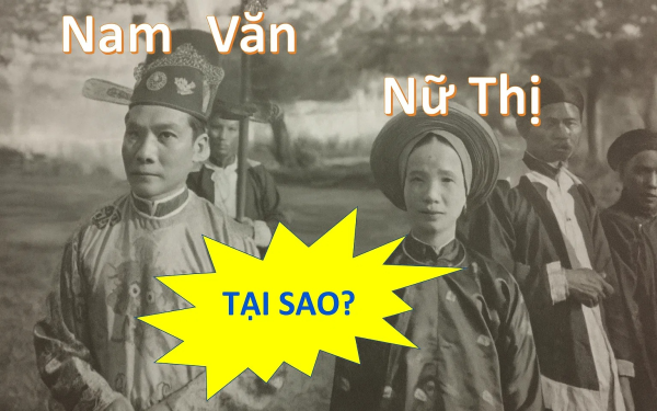 Giải đáp thắc mắc: Vì sao người Việt xưa thường đặt tên con trai đệm “Văn”, con gái đệm “Thị”? Giải đáp thắc mắc: Vì sao người Việt xưa thường đặt tên con trai đệm “Văn”, con gái đệm “Thị”?