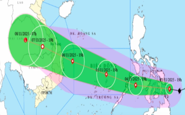 Bão Kalmaegi rất mạnh với cường độ có thể đạt trên cấp 13-14: Địa phương nào ảnh hưởng nhất?