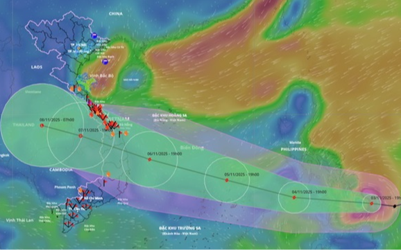Bão Kalmaegi có thể đổ bộ với kịch bản rất xấu