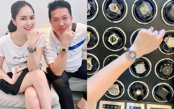 Choáng BST đồng hồ triệu đô ông xã tặng Đoàn Di Băng, có chiếc bằng 5 siêu xe cộng lại