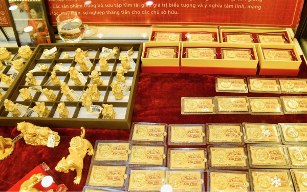 Giá vàng Việt Nam cao hơn thế giới 21 triệu đồng/lượng