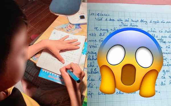 Bài văn tả mẹ của học sinh lớp 5 khiến mẹ ngượng chín mặt, chỉ muốn nhắn tin từng người để đính chính