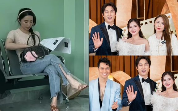 Quỳnh Nga - Việt Anh hiếm hoi cùng xuất diện sau tin đồn đi khám thai