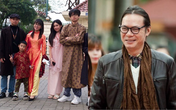 Lận đận với 3 đời vợ, NSND Trần Lực “lãi” 4 con, đều được đặt tên ngắn gọn 2 chữ giống bố rất hay