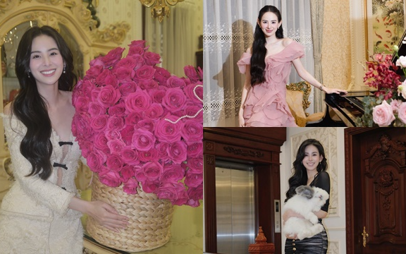 Bên trong biệt thự xa hoa Hương Liên sống trước khi về làm dâu cựu Chủ tịch tập đoàn