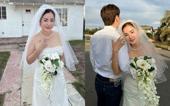 Danh hài Thúy Nga cưới chồng lần 2 ở tuổi 49?