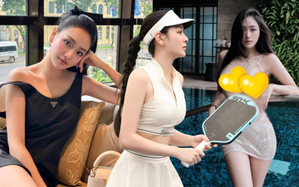 Danh tính cô gái vừa bước ra sân pickleball đã khiến tất cả trầm trồ: "Ôi thôi chết, sao lại có người hoàn hảo cỡ này"