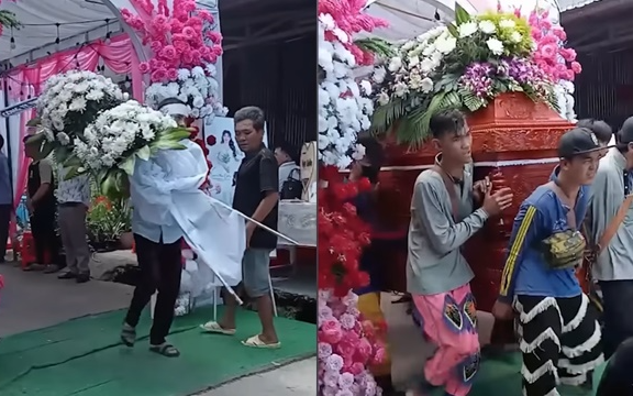 Clip: Đoàn đưa tang đi băng qua rạp cưới, lý do gây xúc động