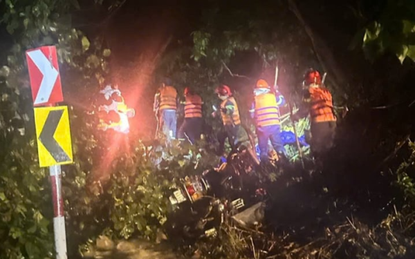 Hiện trường vụ sạt lở khiến 3 người bị vùi lấp ở Khánh Hòa