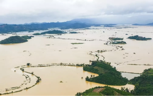 Cảnh báo lũ khẩn cấp trên nhiều sông ở Đắk Lắk