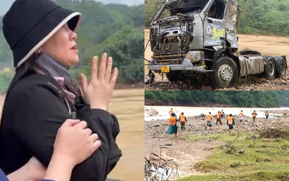 Gia đình xác nhận tìm thấy ‘vật bất ly thân’ của tài xế bị l:ũ c:uốn, thực hư tin đã cứu được người