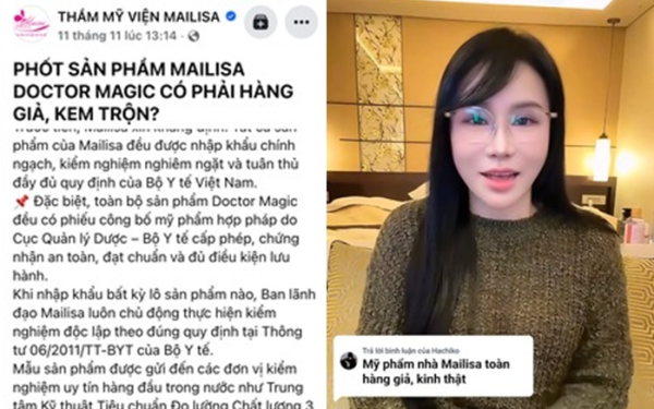 "Soi" 162 mỹ phẩm nhà Mailisa và khuyến cáo từ cơ quan quản lý